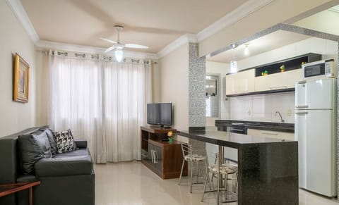 Basic Apartment | Living area | 40-inch TV with digital channels