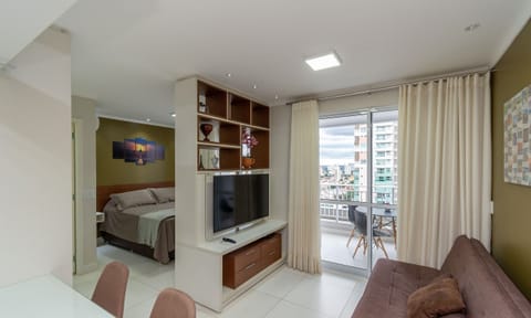 Basic Apartment | Living area | 40-inch TV with digital channels