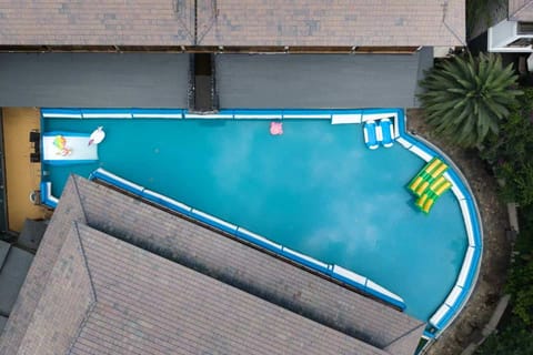Indoor pool, outdoor pool