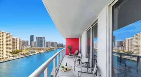 Apartment and balcony views 