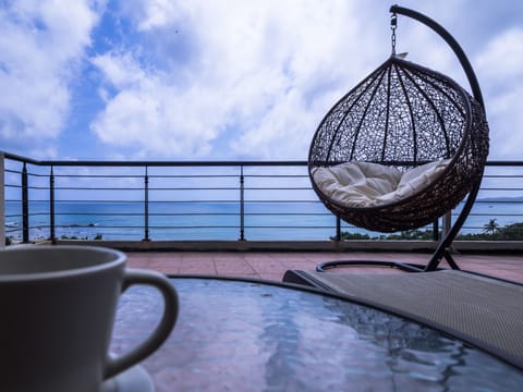 Panoramic Double Room, Ocean View | Balcony