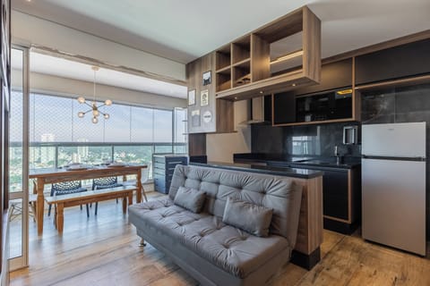 Premium Apartment, 1 Double Bed with Sofa bed, Kitchen, City View | Interior