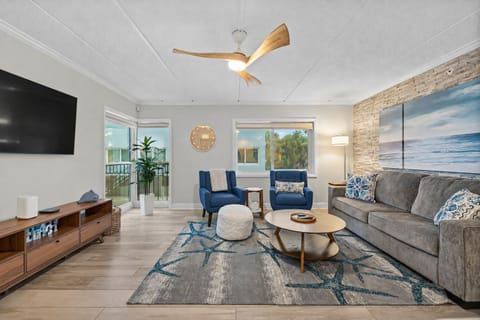 Relax in the bright living room