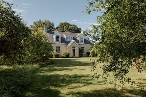 The garden at Isla Farmhouse, Perthshire