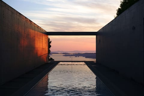 Indoor pool, seasonal outdoor pool