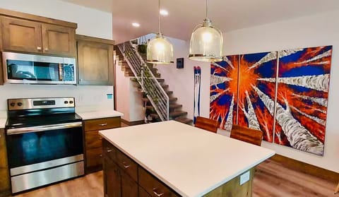 Open kitchen living space