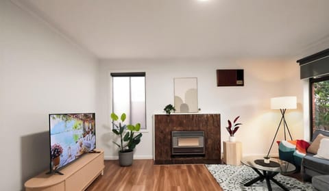 Bright and cozy living area for relaxing