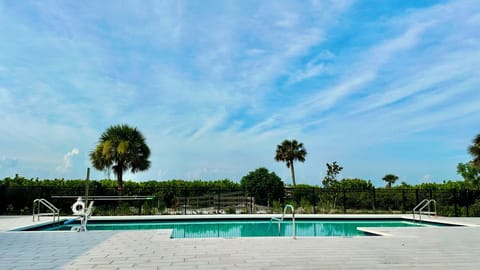 Beautiful newly built pool.