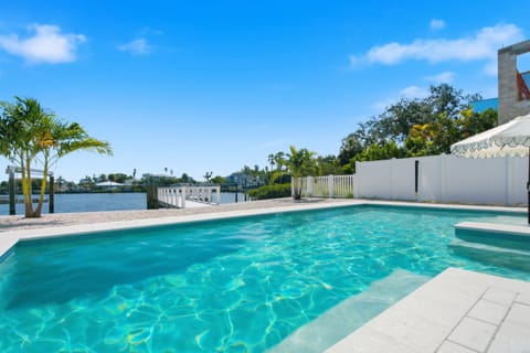 This brand new pool is perfect for that refreshing midday splash in the water