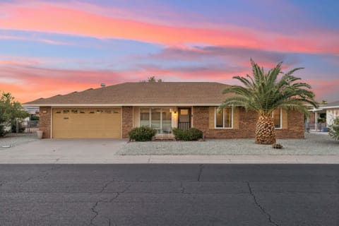 A beautiful 3 bedroom, 2 bathroom home located in Sun City, AZ.