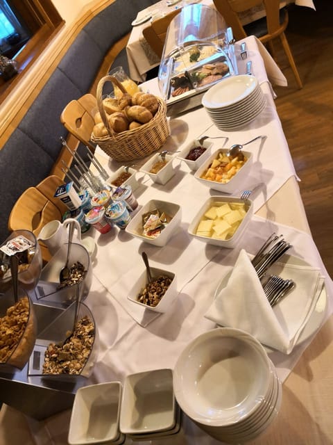 Daily buffet breakfast (EUR 12 per person)