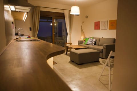 Apartment, 1 Bedroom | Living area | TV