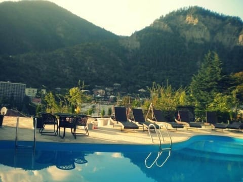 Indoor pool, outdoor pool
