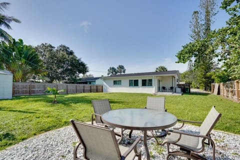 Backyard | Patio Seating | Fenced Yard
