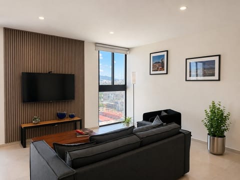 Sala con sofá cama