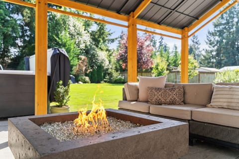 Covered Fire Pit
