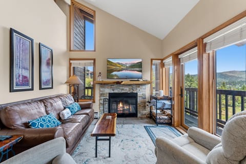Living Room with Fireplace