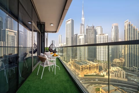 Luxury Apartment, Balcony, City View | Balcony