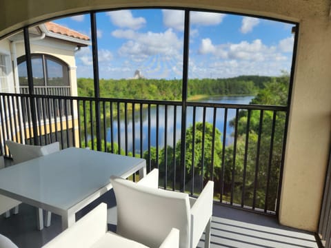 Sip your morning coffee with a beautiful view.
