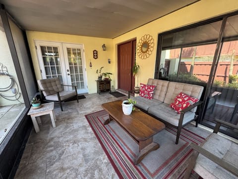 Outside screened porch 