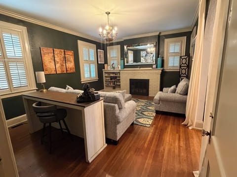 Relax and unwind in this cozy, welcoming living room.