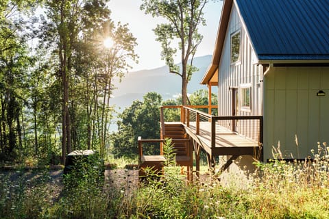 Sunrise views in the summer overlooking Mt.Mitchell - just magical!