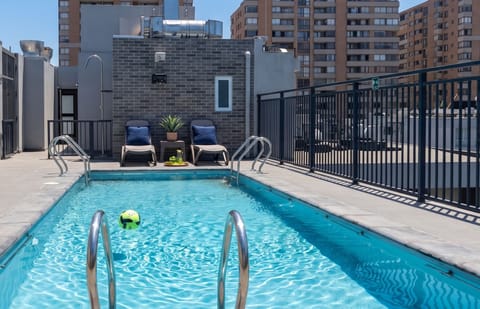 Seasonal outdoor pool