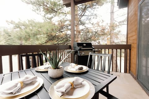Balcony Dining / Weber Grill
