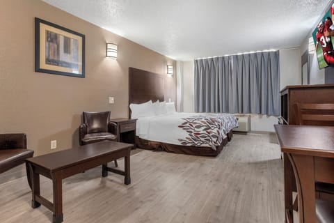 Suite, Multiple Beds, Non Smoking, Kitchen | In-room safe, desk, blackout drapes, iron/ironing board