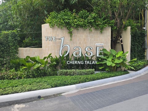 Elegant tropical entrance at The Base Cherng Talay