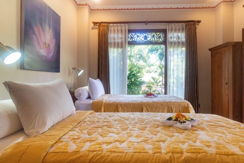 Basic Twin Room, Garden View | In-room safe, WiFi (free)