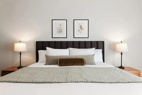 Bedroom. Interior and views may vary based on location and availability.