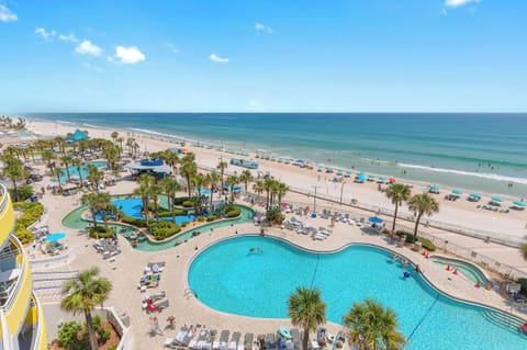 Pool + Waterslide, Hot Tub, Lazy River, Pool, Kiddie Pool