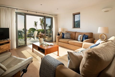 Castle Bay Falmouth beach apartment with sea views Forever Cornwall