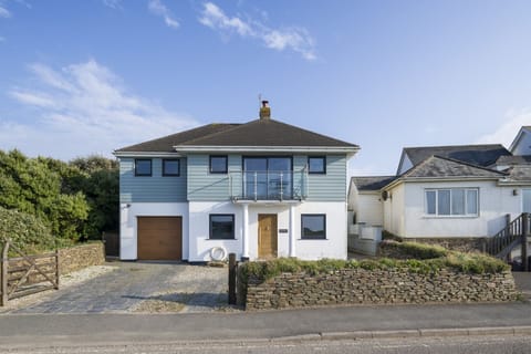 Croft House large holiday home with sea views Widemouth Bay near Bude Cornwall
