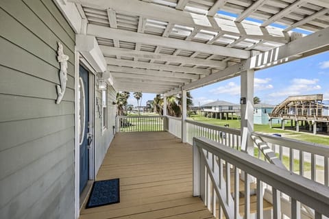 Step out onto your own private porch