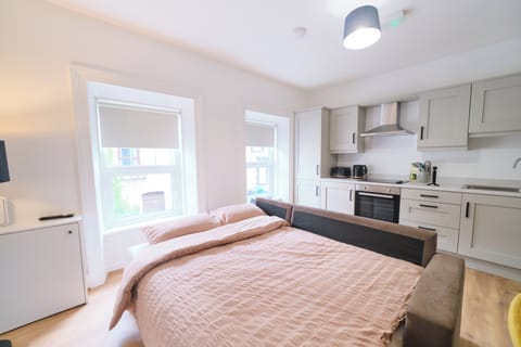 Comfort Apartment, 1 Double Bed with Sofa bed, Private Bathroom | Blackout drapes, WiFi (free)