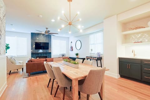 Seamless open layout perfect for entertaining and spending time with friends.