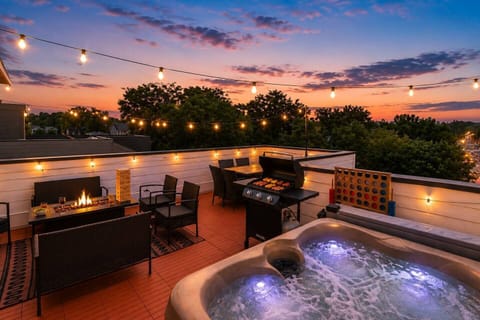 The ultimate rooftop experience—perfect for relaxing after a day exploring Nashville