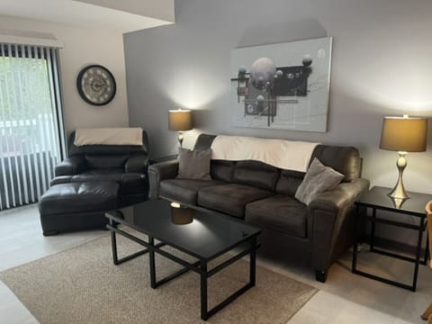Cozy Living Room with New Queen Sleeper Sofa