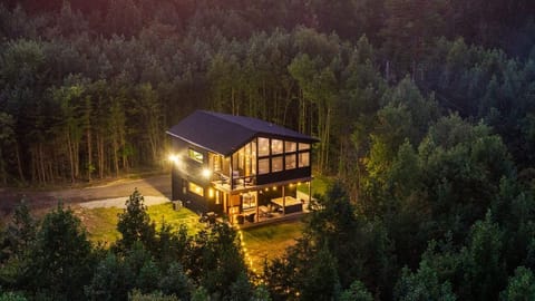 Your private Hocking Hills retreat. A secluded modern cabin surrounded by peaceful forest  views. 
