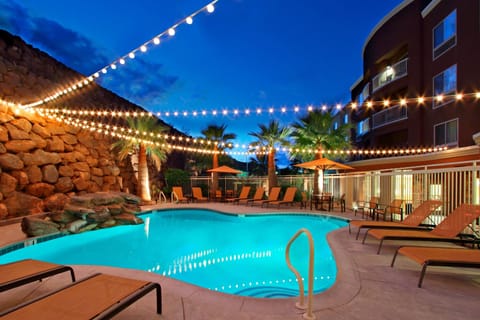 Indoor pool, outdoor pool