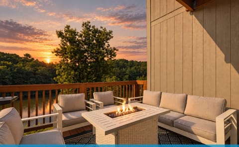 Escape to The Woods in this spacious 4BR retreat with lake access right behind the property. You’ll have plenty of space to relax indoors and out.