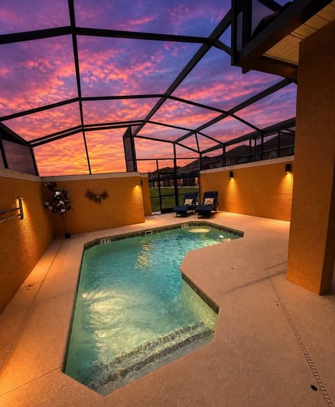 Enjoy your own private pool, perfect for refreshing swims, relaxing under the Florida sunshine, and creating unforgettable vacation memories with family and friends.