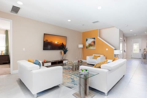 House, Multiple Beds, Pool View (EC281 - The Sun-Drenched Haven - LAN3) | Living area