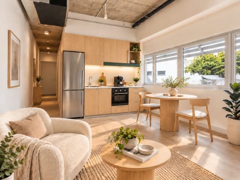 Living Room and Kitchen