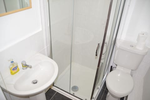 Free toiletries, hair dryer, towels, shampoo