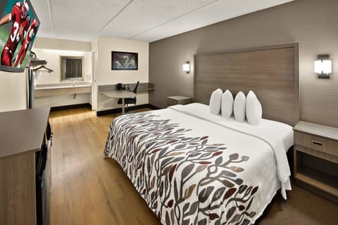 Superior Room, 1 King Bed (Smoke Free) | Desk, laptop workspace, blackout drapes, free cribs/infant beds