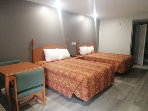 Standard Room, 2 Queen Beds, Smoking | Desk, free WiFi, bed sheets