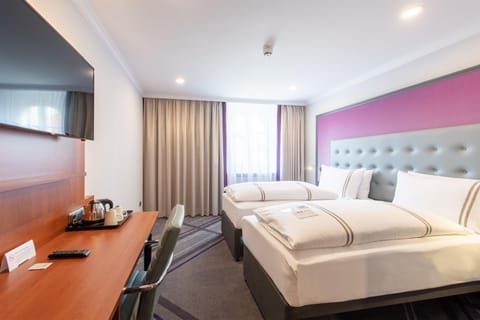 Standard Double or Twin Room | In-room safe, soundproofing, iron/ironing board (on request), WiFi